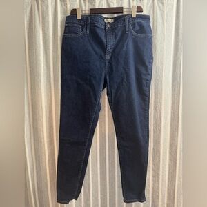 Madewell high rise curvy fit skinny jeans size 35